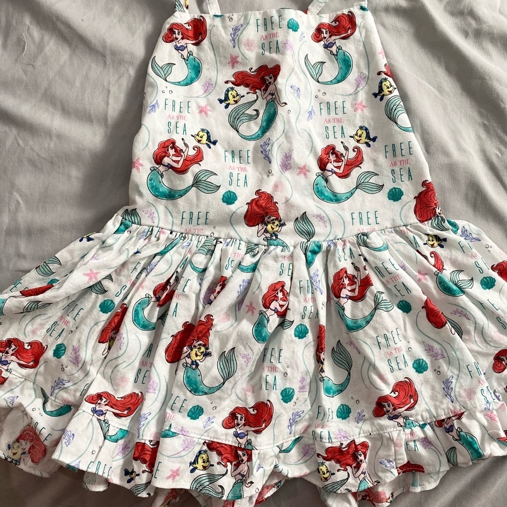 Toddler Girl Little Mermaid Custom dress